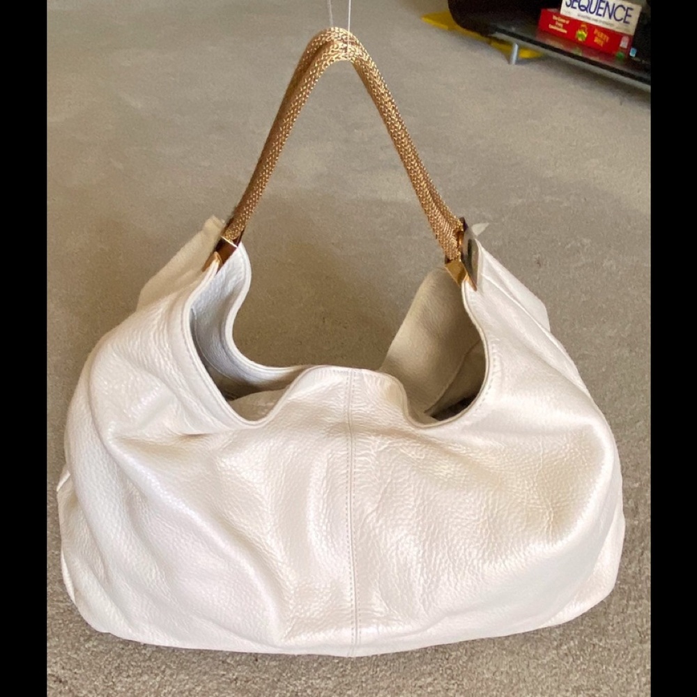 RARE & NEW FURLA Leather Hobo Handbag